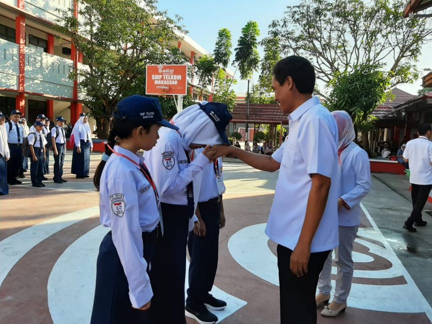 Pembukaan MPLS SMP Telkom Makassar Tahun Pelajaran 2019/2020