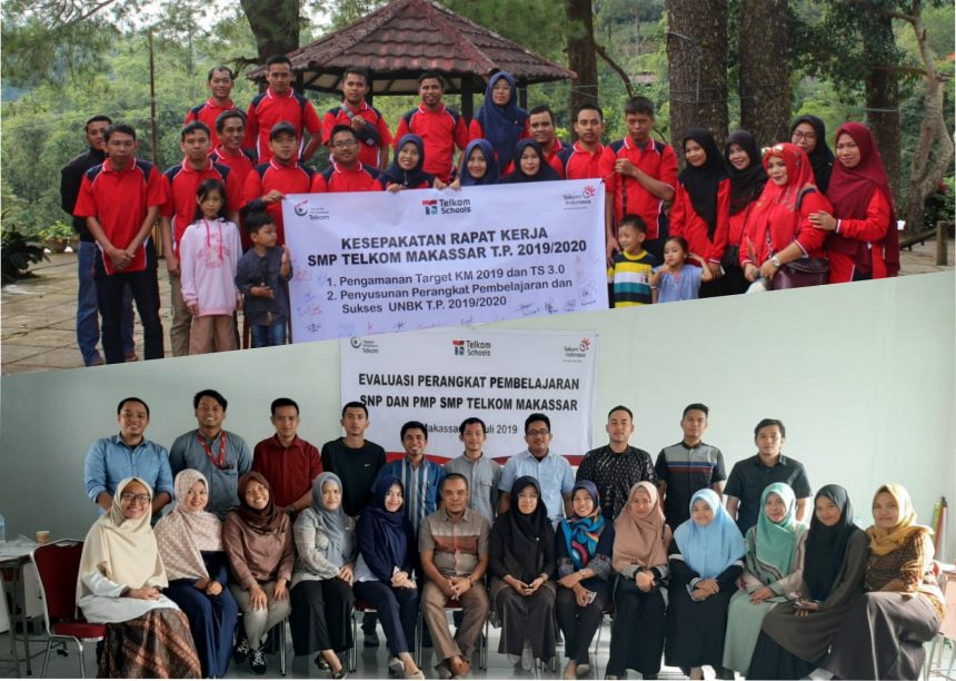 Pelaksanaan Raker, Evaluasi Perangkat Pembelajaran, SNP dan PNP SMP Telkom Makassar