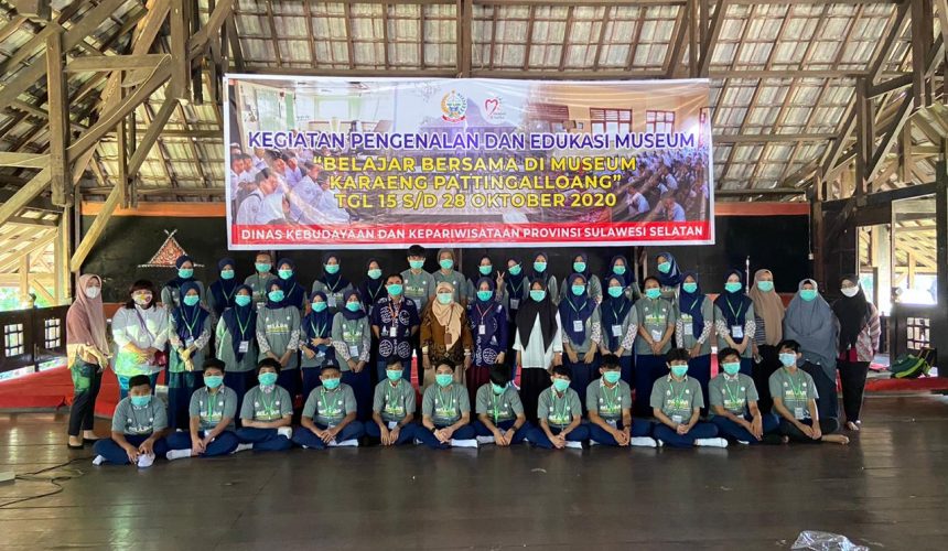 KEGIATAN PENGENALAN DAN EDUKASI MUSEUM BERSAMA DINAS KEBUDAYAAN DAN KEPARIWISATAAN PROVINSI SULSEL