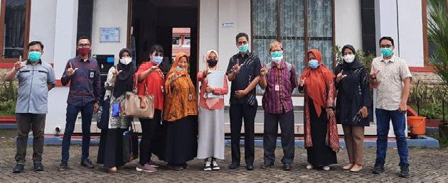 Visitasi Tim Itjen Kemendikbud dan Balai Bahasa Propinsi Sulsel  di SMP Telkom Makassar