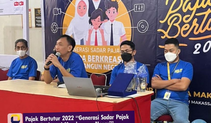 Pajak Bertutur 2022 di SMP Telkom Makassar