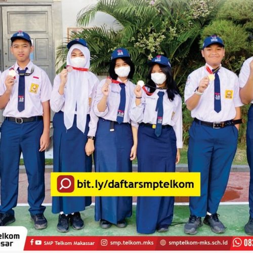 Siswa SMP Telkom Makassar Mengukir Prestasi Pada Lomba Anggar Walikota Open Fencing Championship 2022