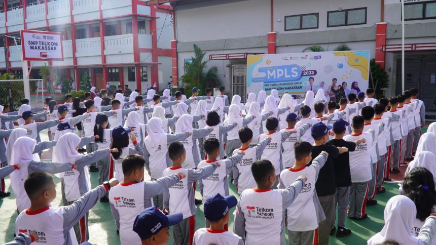MPLS SMP Telkom Makassar Direspon Positif Siswa dan Orangtuanya