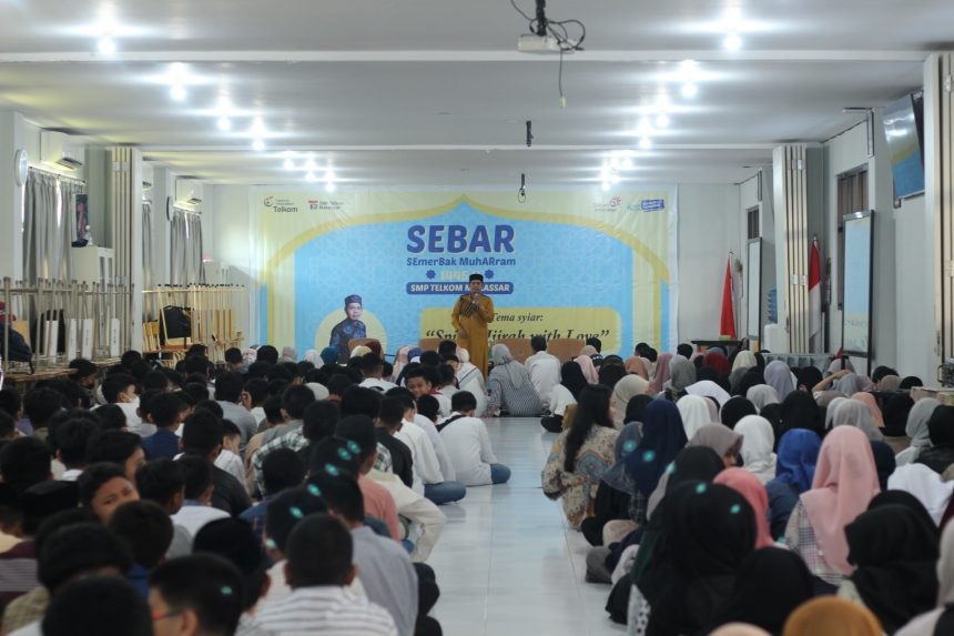 SMP Telkom Makassar Gelar Semerbak Muharram 1445 H, Menjadi Spirit Siswa Hijrah