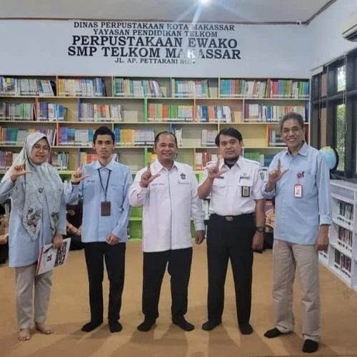 Surveilans Pasca Akreditasi di Perpustakaan SMP Telkom Makassar