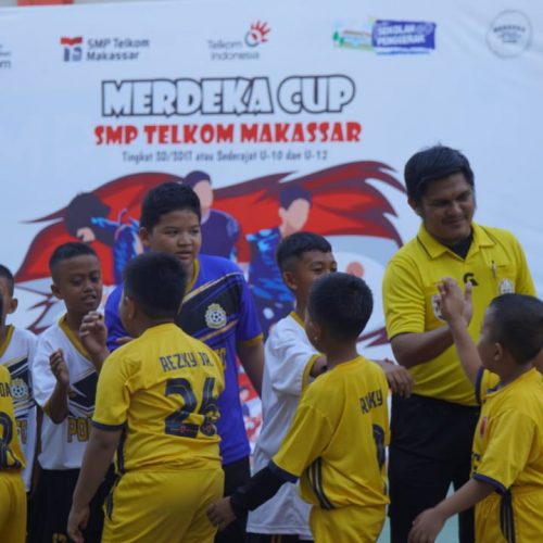 SMP Telkom Makassar Gelar Turnamen Futsal Bertajuk Merdeka Cup untuk U-10 dan U-12