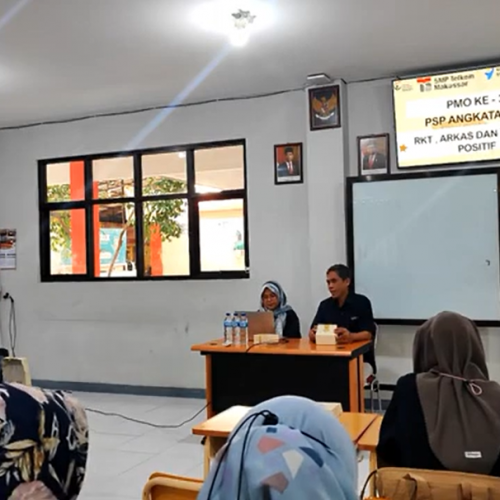 PMO 3 Level Sekolah SMP Telkom Makassar