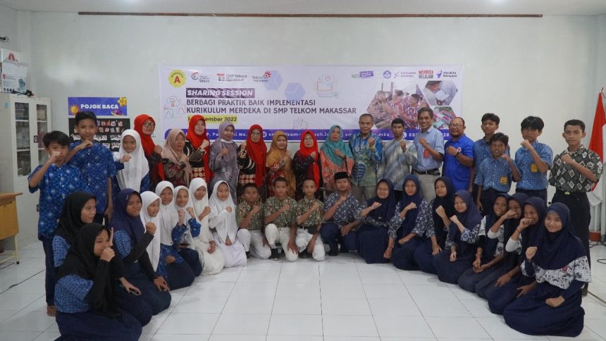 Sharing Session Berbagi Praktik Baik Implementasi Kurikulum Merdeka SMP Telkom Makassar