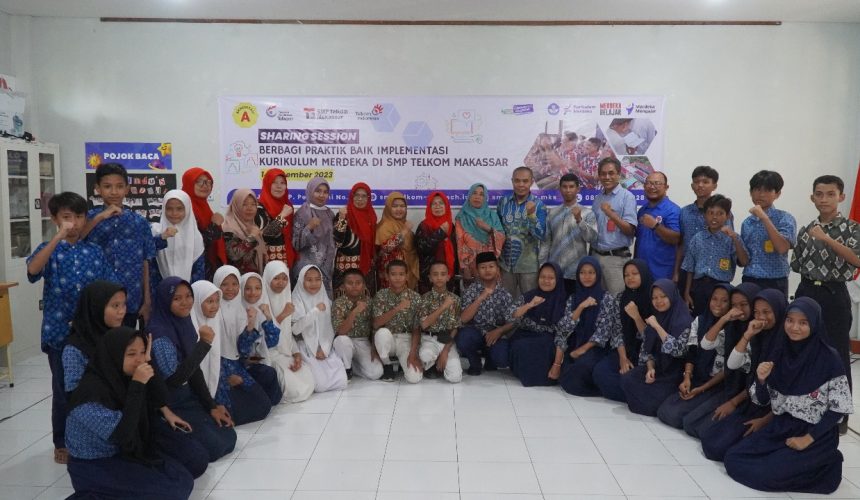 Sharing Session Berbagi Praktik Baik Implementasi Kurikulum Merdeka SMP Telkom Makassar