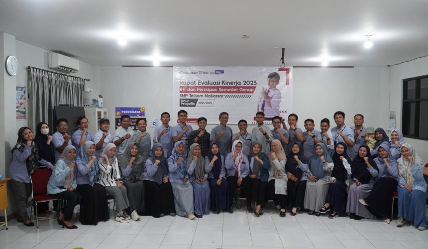 Rapat Kerja dan In House Training SMP Telkom Makassar