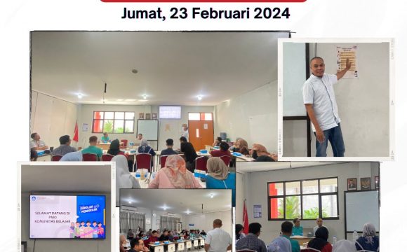 Pelaksanaan Project Management Office (PMO 4) Sekolah Penggerak di SMP Telkom Makassar.