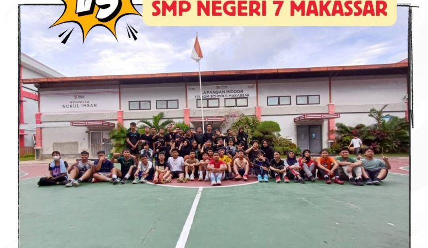Basketball Friendly Match SMP Telkom Makassar vs SMPN 7 Makassar