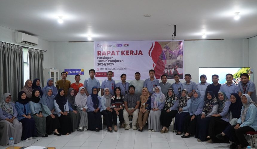 Rapat Kerja dan In House Training (IHT)  SMP Telkom Makassar Tahun Ajaran 2024/2025